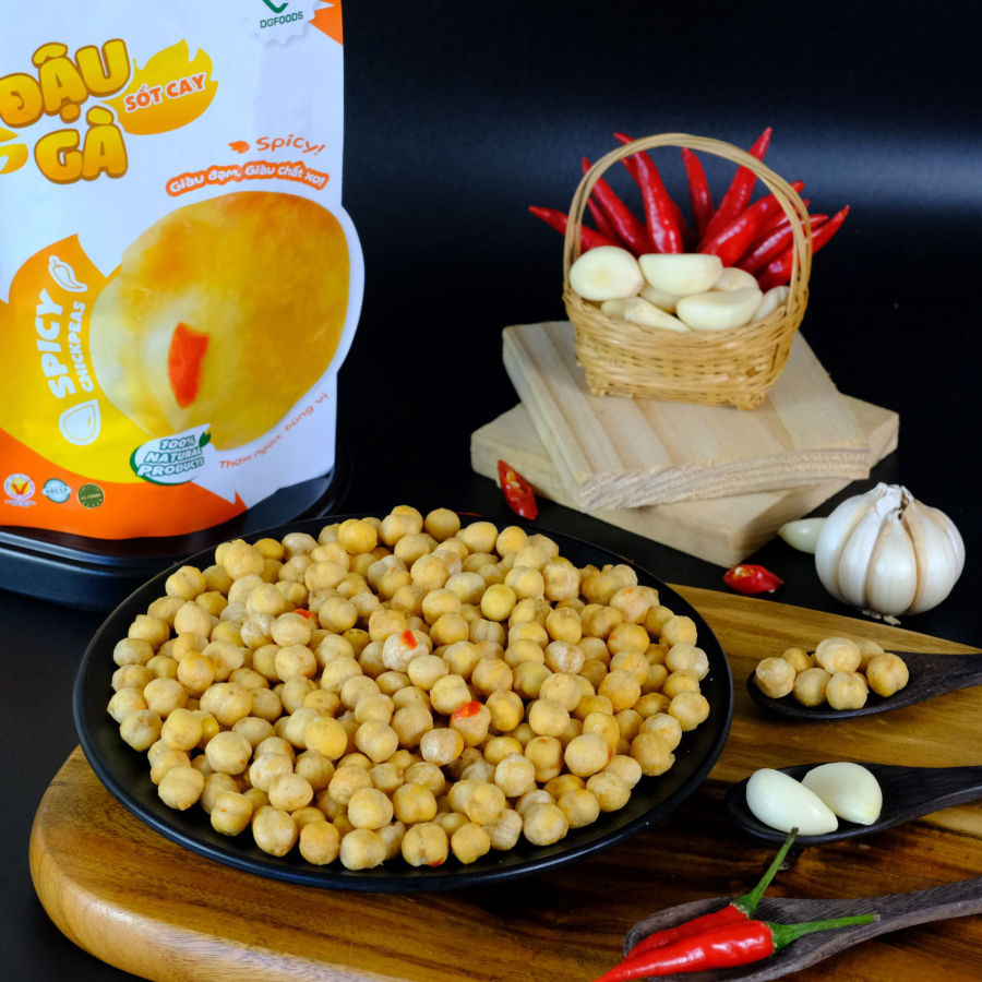 Đậu Gà Sốt Cay 130g